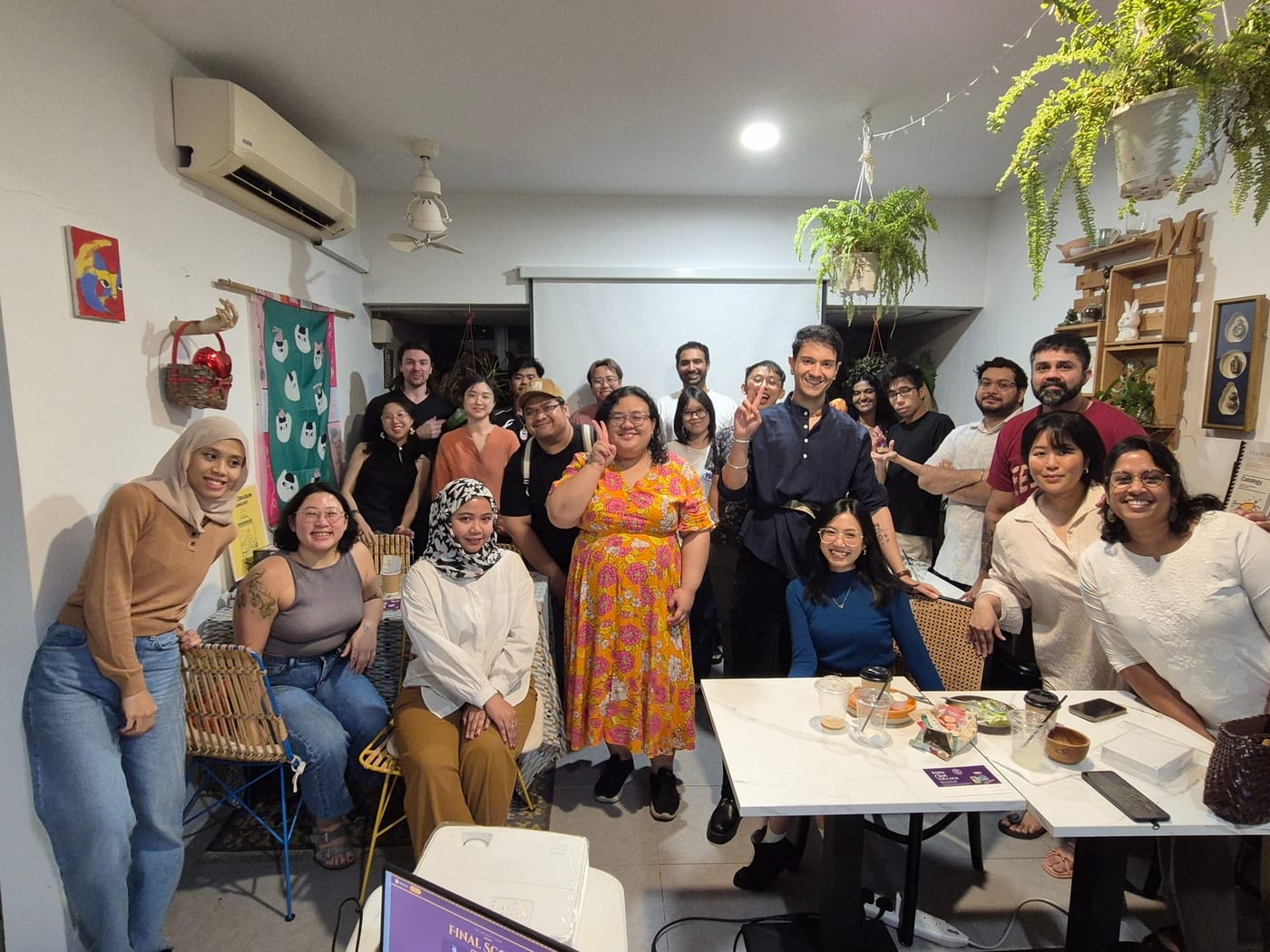 Final scores at the Bodoh's Odyssey Quiz Night, Malaysia
